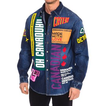 Dsquared Camisa manga larga S74DM0505-S30341 para hombre