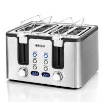 haeger toast tostadora automatica multifuncion 1700w rebanadas