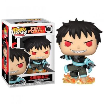 Figura Funko Shinra Fire Force Vinilo 9cm Animación Coleccionista
