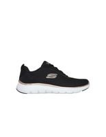 zapatillas skechers flex appeal 50 mujer black meshrose gold trim