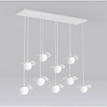 Lámpara de techo valbona blanco (9 luces)
