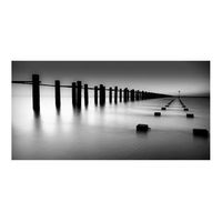 fotomural xxl - estuario del tamesis en shoeburyness inglaterra 550x270 cm