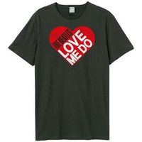amplified clothing camiseta manga larga love me do para mujer