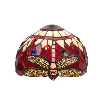 Pantalla Tiffany Suelta Serie Belle Rouge D-20cm