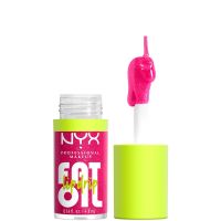 nyx professional makeup fat oil lip drip 12h hydration non-sticky finish lip gloss 48ml various shades - supermodel