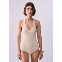 liu jo banador body con inserto en encaje para mujer