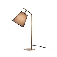 lampara de mesa salihini-mr-620 oro cobrizo metal 16x28x67 cm