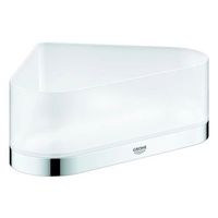 bandeja jabonera esquina con soporte grohe selection chrome 41038000
