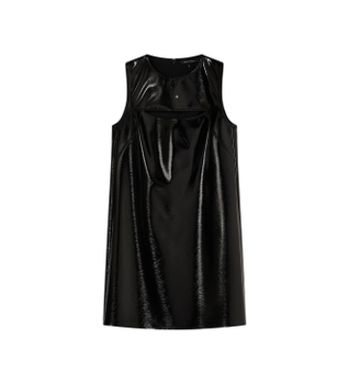 A|X Armani Exchange para mujer. XW001812AF18859UC001 Vestido Crewneck negro (XXL), Casual, Fiesta, Viscosa, Sin mangas / Tirantes