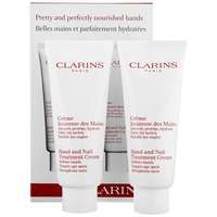 clarins hand and foot care hand and nail treatment cream 2 x 100ml  34 oz