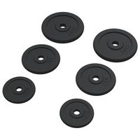 discos de pesas de hierro fundido 6 piezas 30 kg vidaxl