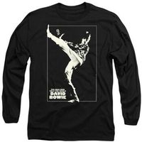 david bowie camiseta manga larga the man cover para mujer