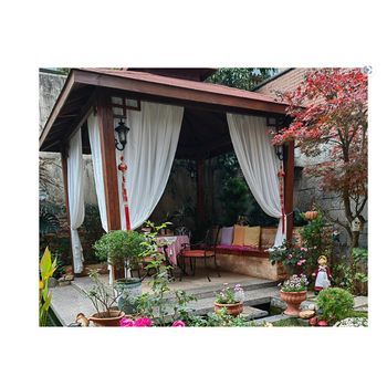 Cortina De Exterior Con Ganchos (2,0 M De Ancho X 2,5 M De Alto)