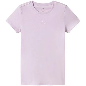 Puma Camiseta T-shirt 100% coton violet para mujer