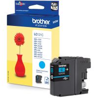 brother lc121c cyan original ink cartridge