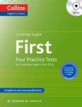 collins cambridge english first. four practice tests for fce