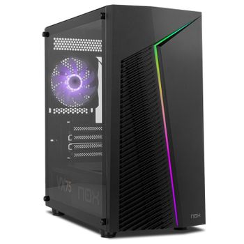 Nox Infinity Zeta ARGB M-ATX Cristal Templado USB 3.0 Negra
