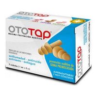 ototap tapones oidos goma premoldeada 2uds