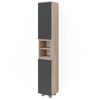 armario de bano j-shape 30 x 190 cm vicco