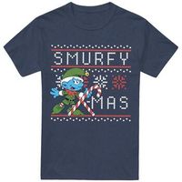 the smurfs camiseta tv26680 para hombre