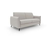 scarlet sofa cama convertible en tejido mixto de algodon impermeable 195 cm mat140x197 crema