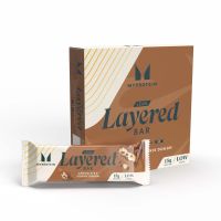 barrita proteica ligera layered - 3 x 40g - chocolate y galletas