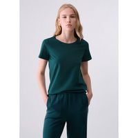 liu jo tops y camisetas t-shirt con logo para mujer