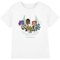 disney tops y camisetas young jedi adventure the force is with us para nina