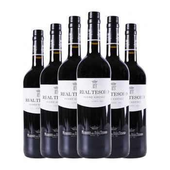 Marqués Del Real Tesoro Vino Generoso Px Jerez-xérès-sherry 75 Cl 17% Vol. (pack De 6 Unidades)