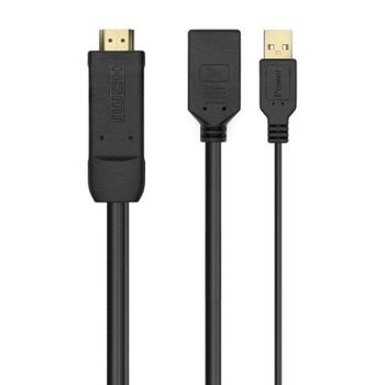 Aisens A122-0642 Cable Conversor DisplayPort a HDMI Macho/DisplayPort Hembra 10cm