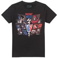 marvel camiseta manga larga mutant melee para hombre