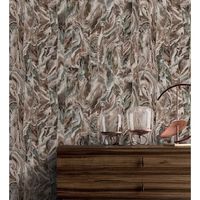papel pintado vinilico lavable marmol piedra de agata con relieve - ionos marble 681629 de gaulan - rollo de 10 m x 106 m