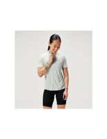 camiseta de ciclismo endura loop ss zipped mgy mujer mains gris