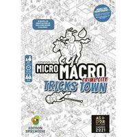juego de mesa - negro - micromacro - crime city - tricks town