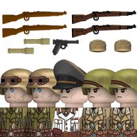 figuras de soldados de infanteria militar de la segunda guerra mundial bloques de construccion legion britanica estadounidense y de la union sovietica tropas blindadas armas cascos ladrillos de