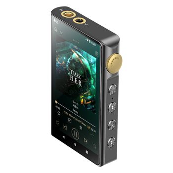 Reproductor MP3 HIFI Famue BF32 con Doble DAC ES9018K2M, DSD512, Salida Balanceada de 4.4mm, Android 12, WiFi, Expandible a 1TB