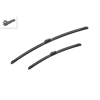 Aerotwin Flat Wiper Blade Set A524S
