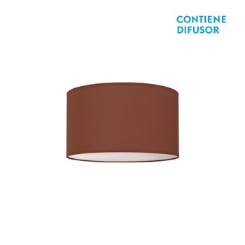FABRILAMP Plafón Nicole Color Chocolate 2xe27 (14x30d)