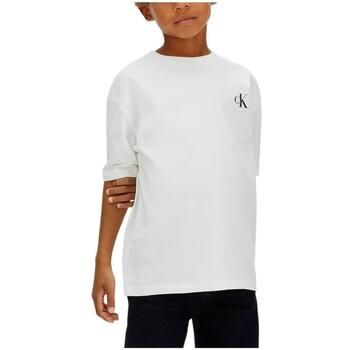Calvin Klein Jeans Camiseta LVCKSJA05BYAF para niño