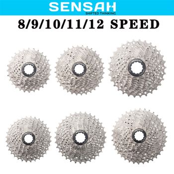 SENSAH 8/9/10/11 velocidades Cassette de bicicleta de carretera 11V 23T/25T/28T/30T/32T/34T/36T rueda libre de bicicleta K7 10S volante para HG Hub