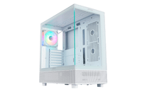 caja abysm caja atx danube sava h400 blanco rgb blanco