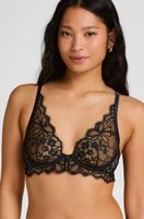 hunkemoller sujetador con aros sin relleno prina negro