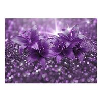 papel pintado 3d - masterpiece of purple 150x105 cm