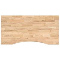 tablero de mesa  tablero escritorio rectangular madera maciza roble sin tratar