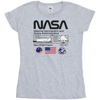 nasa camiseta space admin para mujer