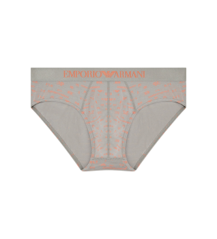 Emporio Armani para hombre. EM000229_AF19051 Slip All Over Logo gris (L), Homewear, Algodón