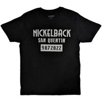 nickelback tops y camisetas san quentin para mujer