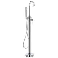 grifo para banera de pie acero inoxidable 1185 cm vidaxl