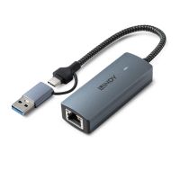 hub lindy 1 puerto usb 32 gen 2 type-c 5000 mbits modelo 43415 con adaptador usb-a