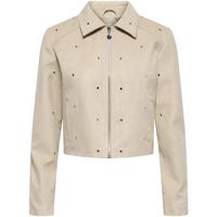 jacqueline de yong chaquetas jdyrowan faux suede stud jacket otw sgo 15363425 para mujer